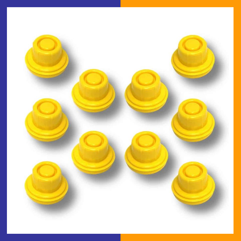 Replacement Yellow Spout Cap Top for Blitz Fuel Gas Can (Pack of 10) 12.54 freeshipping - Kool Products