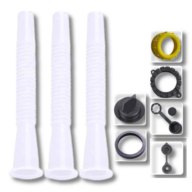 Gas Can Spout Kit (Pack of 3) w/ Accessories - $19.49 with Free Shipping - Kool Products