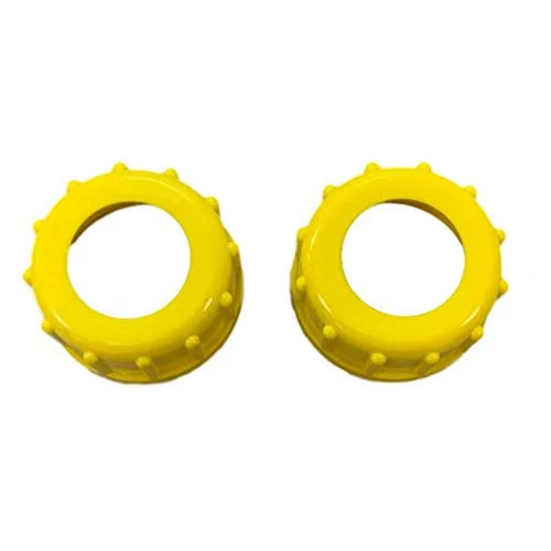 2 Aftermarket Yellow Midwest CAN Style Screw Cap Collar 8.49 freeshipping - Kool Products