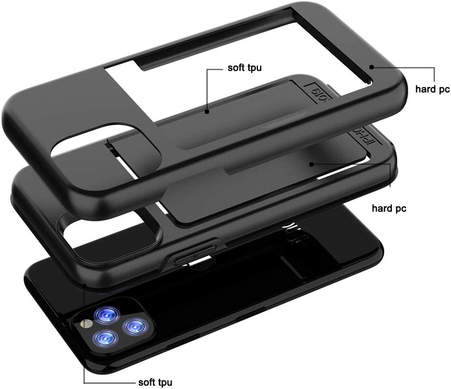 iPhone12 Pro/Pro Max Hard Back Cover with Card Holder - $14.99 + Free Shipping - Kool Products