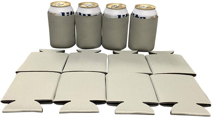 Blank Beer Can Cooler Sleeves, Plain Collapsible Soda Cover Coolies 7.99 freeshipping - Kool Products