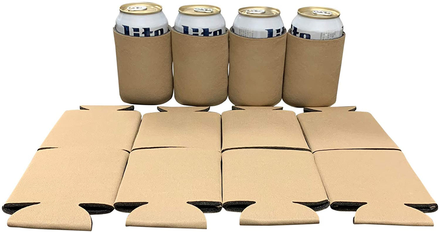 Blank Beer Can Cooler Sleeves, Plain Collapsible Soda Cover Coolies 7.99 freeshipping - Kool Products