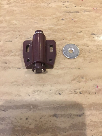 3 pcs New Brown Magnet Single Touch Latch Brown - Same Day free ship US seller 8.99 freeshipping - Kool Products