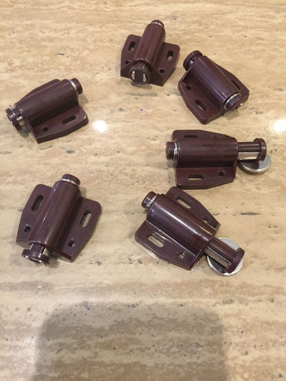 3 pcs New Brown Magnet Single Touch Latch Brown - Same Day free ship US seller 8.99 freeshipping - Kool Products