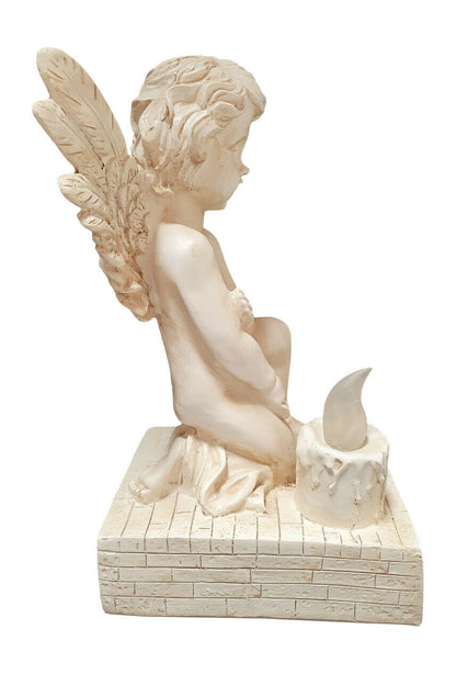 Angel Kneeling down Figurine with Solar light 26.49 freeshipping - Kool Products