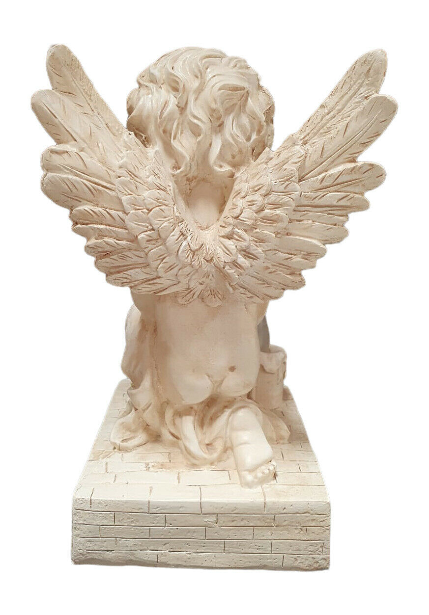 Angel Kneeling down Figurine with Solar light 26.49 freeshipping - Kool Products