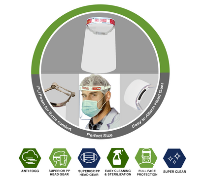 Easy-to-attach headgear designed for quick setup and secure fit, providing comfort and protection for various activities.