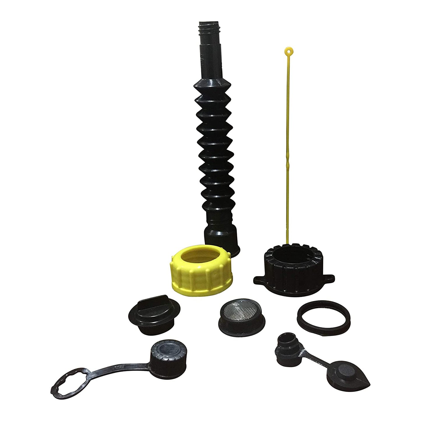 Pack of 10 - Flexible Replacement Gas Spout with Fine and Coarse Thread Caps 84.99 freeshipping - Kool Products