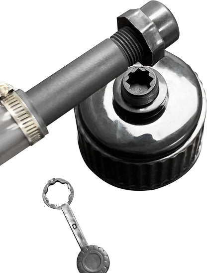 Utility Can Spout Replacement - Utility Can - Racing Fuels Deluxe Filler Hose with cap and vent. Fits VP Racing, Pit Posse, Space Saver, Jazz, Jegs and Scribner (1 PACK) 0.00 freeshipping - Kool Products