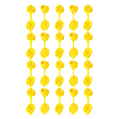New Yellow Aftermarket Replacement Black Vent Caps (20 Units) 14.54 freeshipping - Kool Products