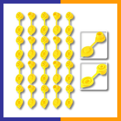 Lids, secure and durable covers designed to fit containers, ensuring a tight seal to prevent spills and maintain freshness or safety.