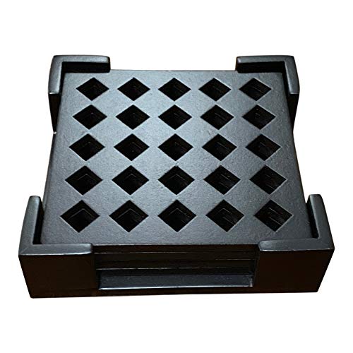 Wooden Coasters Set of 4 - Laser Cut Design With 1 Free US Flag Magnet 8.99 freeshipping - Kool Products