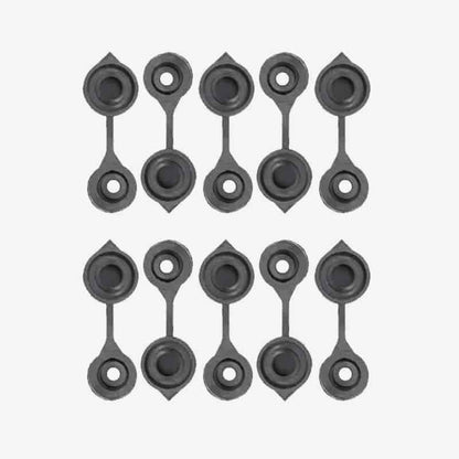 Ten Replacement Black Vent Caps Made to Fit Any Utility / Water Can w/ Vent 8.54 freeshipping - Kool Products