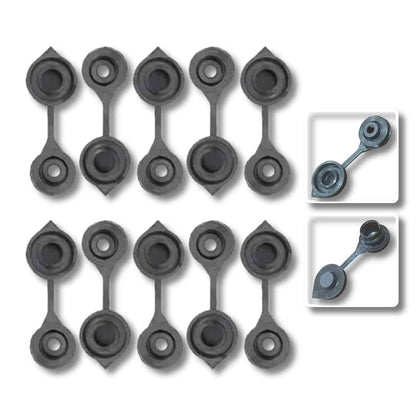 Ten Replacement Black Vent Caps Made to Fit Any Fuel / Gas / Water Can w/ Vent 8.54 freeshipping - Kool Products