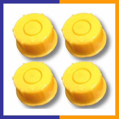 Blitz Yellow Spout Cap fits Self-Venting Utility Can spouts (Pack of 4) 8.49 freeshipping - Kool Products