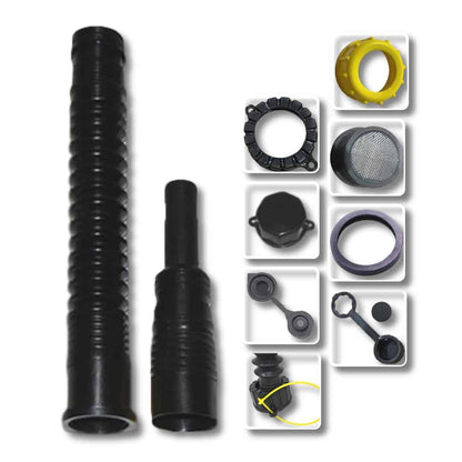 SUPER FLEXIBLE Unleaded Reducer with Spout and Cap, 1/2 Inch Replacement 12.54 freeshipping - Kool Products