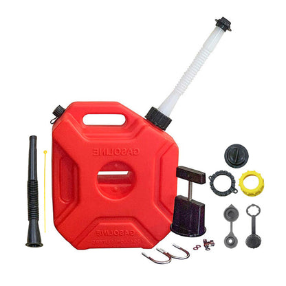 1.3 Gallon Utility Can with Car Mount and Two Spout (Black and White) - Red (5 L) 34.99 freeshipping - Kool Products