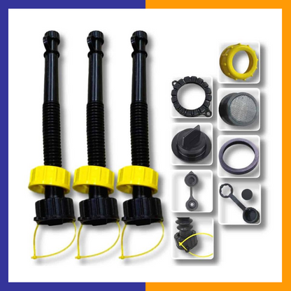 3-Pack: 11" Flexible Universal Spouts - $26.49 with Free Shipping - Kool Products