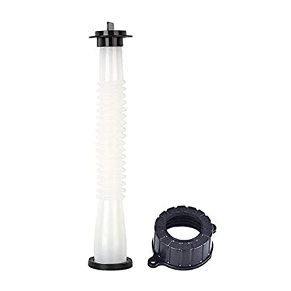 Utility Can Spout Replacement with Gasket, Stopper, Cap with Stripe, 2 Collar Caps (Yellow and Black) 8.44 freeshipping - Kool Products