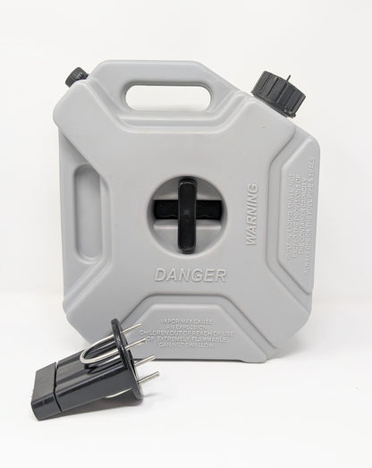1.3 Gallon Utility Can with Auto Mount and One Utility Can Spout Replacement (5 L) - Kool Products