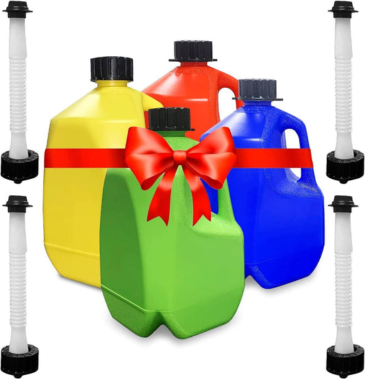 KP KOOL PRODUCTS 1 gallon plastic can - 1 gallon gas jug -  1 gallon gas can in your favorite color of choice. - Kool Products