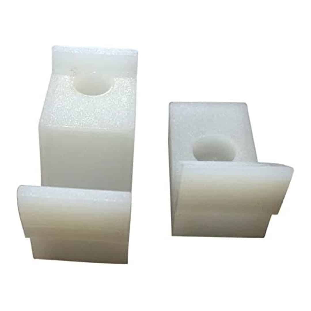 Sliding Shower Door Jamb Guide and Bumper (2 Sets of Guides and 2 Sets of Bumpers) 8.54 freeshipping - Kool Products