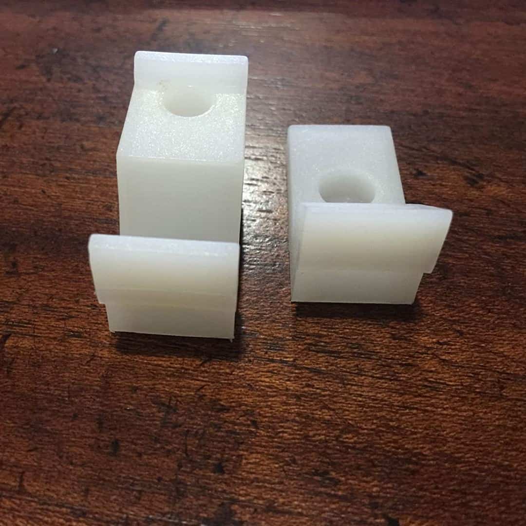 Sliding Shower Door Jamb Guide and Bumper (2 Sets of Guides and 2 Sets of Bumpers) 8.54 freeshipping - Kool Products