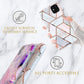 Geometric Marble Case Hard PC Bumper Protective & Shockproof Shell Cover (12/12 Pro/12 Pro Max with Pop Socket, Coral) 14.99 freeshipping - Kool Products