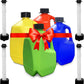 KP KOOL PRODUCTS 1 gallon plastic can - 1 gallon gas jug -  1 gallon gas can in your favorite color of choice.