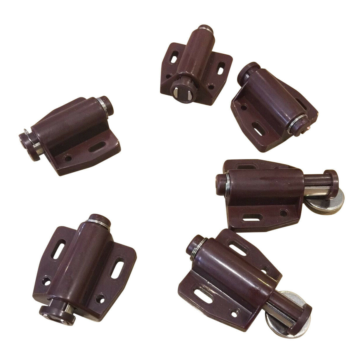 3 pcs New Brown Magnet Single Touch Latch Brown - Same Day free ship US seller 8.99 freeshipping - Kool Products