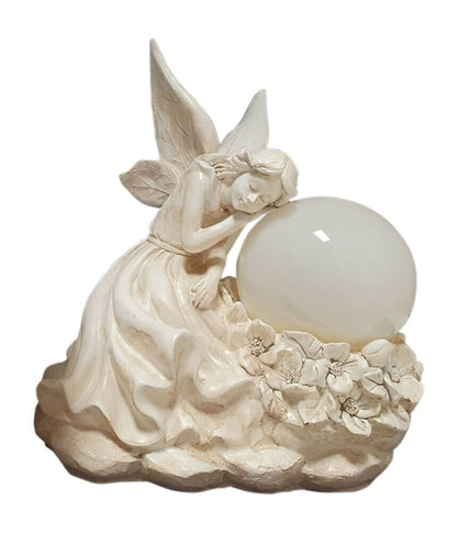 ANGEL SLEEPING WITH FIGURINE WITH SOLAR LIGHT 26.49 freeshipping - Kool Products