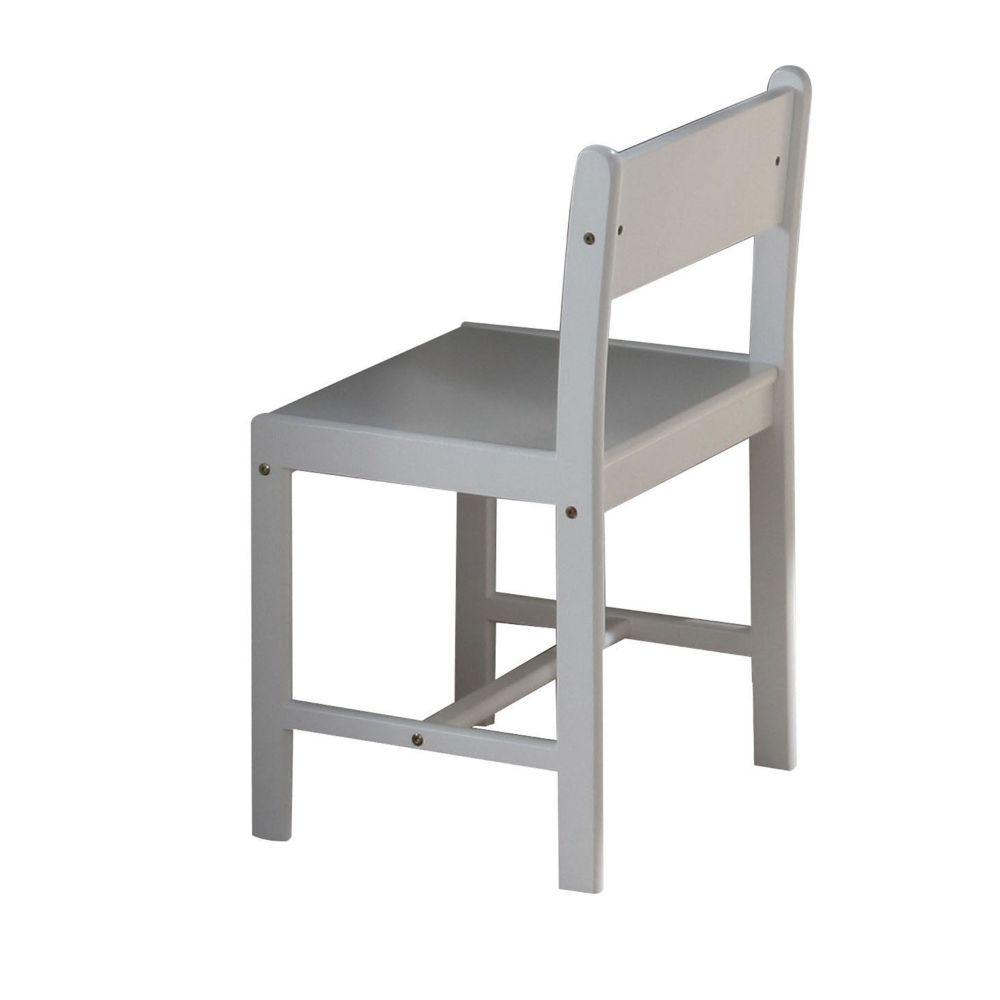 White Traditional Wooden Modern Seat Furniture Dining Chair